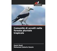 Comunità di uccelli nella foresta pluviale tropicale