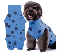 Comwish Traje de recuperación para Perros, Traje de cirugía Profesional para Perros después de la esterilización, neutralizador, Traje quirúrgico Abdominal para Perros machos y Hembras Pueden orinar,