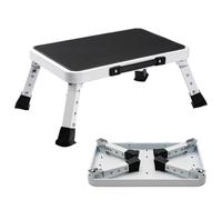 Comzantor Taburete Plegable Portatil Cocina, Banco Plegable Portatil, Banqueta, Escalon, Banquito, Peldaño, para Oficina, Autocaravanas, Baños, Hogar