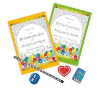 Con 50 chistes para lectura de partituras profesional, 2 volúmenes, juego para llaves de violín y llaves de bajo (MN 12061a + MN 12061b) - ISMN 9790004791875 y 9790004791882 Alexandra Fink (juego de