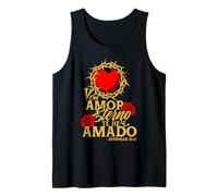 con Amor Eterno te he Amado, versículo Jeremías 31:3 Camiseta sin Mangas