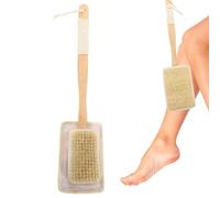 con asa, cepillo de ducha para el cuerpo de con almohadillas de esponja de luffa, esponja corporal para amigos, padre, hombres, familia, mujeres y madre