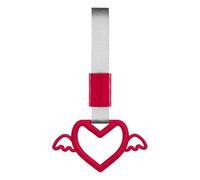 con asa en Forma de corazón: Correa de Agarre para vehículo, Colgante Interior Decorativo, Colgante de con sujeción có | Práctico complemento de diseño de Cabina para turismos,