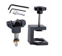 Con bisagra de perforación, aleación para puertas de gabinete, guía de distancia de sujeción automática, broca hexagonal de 35 mm y adaptable para borde de aluminio oculto para agujero P