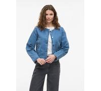 Con Botones Chaqueta Vaquera 38