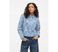 Con Botones Chaqueta Vaquera 42