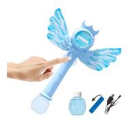 Con burbujas luminosas, sueños y lindos con melodías, generan grandes burbujas para niñas de 3 a 8 años, preescolar, mascarada, viaje, patio de recreo, jardín,
