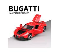 (CON CAJA) 1:32 La Voiture Noire Black Dragon Supercar Toy Alloy Car Diecasts y vehículos de juguete