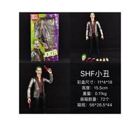 (Con caja, C) Sh figuart Harley Quinn Figura de acción Mafex 051 Joker 015 Heath Ledger The Dark Knight coleccionable