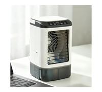 Con Caja De Hielo Aire Acondicionado Portátil Sin Tubo con Depósito de 900 ml, 3 Velocidades Y LED De 7 Colores Ar Condicionado Portatil