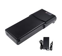 Con cargador de batería para bicicleta eléctrica, 36 V, 12 Ah, batería de litio compatible con sistema de accionamiento Bafang o Ansmann (36 V12 Ah)