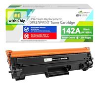 CON CHIP 142A W1420A Cartucho de Tóner Compatible 1000 Páginas Capacidad Estándar Negro para H P LaserJet M110 M110w MFP M139 M139w M140 M140w Impresoras, No Funciona H P + Modelo que Termina en "e"