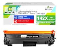 CON CHIP 142X W1420X ( W1420A 142A ) Cartucho de Tóner Compatible Negro High Yield 2000 Páginas para H P M110 M110w MFP M139 M140 M140w Impresora, No Funciona con H P + Modelo que Termina en "e"