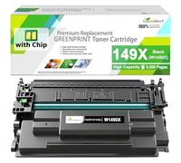 CON CHIP 149X W1490X ( 149A W1490A ) Cartucho de Tóner Compatible Negro Alta Capacidad 9500 Páginas para Pro 4002n 4002dn 4002dw, MFP 4102fdn 4102fdw, No Funciona con H P + Modelos que terminan en "e"