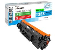 [CON CHIP] Cartucho de Tóner Compatible 135X W1350X ( 135A W1350A ) Alto Rendimiento para M209 M209dw M209d M207dw MFP M234d M235sdw M234dw M234sdw M234sdn, No Compatible con Impresoras con sufijo e