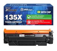 TOPRINT【CON Chip Cartucho de Tóner Compatible 135X W1350X ( 135A W1350A ) Alto Rendimiento 2400 Páginas para HP Laserjet M209 M209dw MFP M234 M234dw M234sdw M234sdn, No Funciona con Impresoras HP+