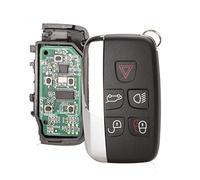 con Chip Integrado sin Llave 433 MHz Llave remota para Coche Compatible con Jaguar para Land R0ver Disc0very 4 Freelander para Range R0ver Sport Evoque 5 Botones