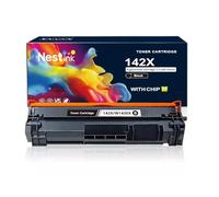 【Con chip】Nestink W1420X W142X 2000 páginas Tonr 142A 1420A compatible con HP Laserjet MFP M140W Tonr Laserjet MFP M110W M140 M110 M139 M139 M139W no funciona con impresora H P+ (con modelo E), 1