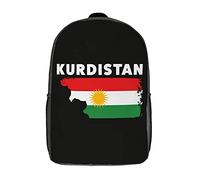 con Compartimento Bolsa De Deporte Mapa De La Bandera Vintage del Kurdistán Mochila para Escuela Casual Bolsa De Viaje para Viajes, Mujeres, Gimnasio, 42X32X14Cm