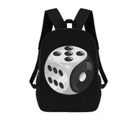 con Compartimento Bolsa De Viaje Dados De Juego De Mesa Mochilas Escolares Diaria Bolsa De Deporte para Gimnasio, Escuela, Hombres, 42X32X14Cm
