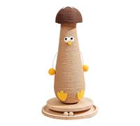 Con diseño de seta, soporte para el cuidado de garras para gatos