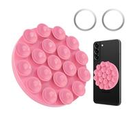 con empuñadura para teléfono | Soporte para smartphone con adhesivo de silicona | Universal para fundas, para azulejos, guía, cocina, baño, vídeo y películas