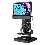 con Endoscopio 5000X HDMI Microscopio Digital 10,1 LCD UHD 2160P 5 Lentes Biológico De Laboratorio Doméstico NíTido Y Preciso