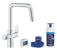 Con grifo grohe blue pure start u
