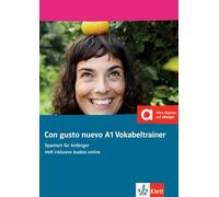 Con gusto nuevo A1. Vokabeltrainer (Heft + Klett Augmented): Spanisch für Anfänger. Heft inklusive Audios für Smartphone/Tablet