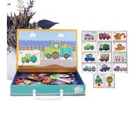 con Imanes - para Juguetes De Doble Cara,Juegos Magnéticos para Niños,para Adolescentes Adultos Niñas Aprendizaje Preescolar Viaje Guardería Clase Niños