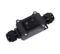 Con interruptor a prueba de agua tipo barco basculante carcasa IP65, equipo eléctrico encendido/apagado 4/6P con semáforo LED, botón encendido 220V(AC DC universal-02)