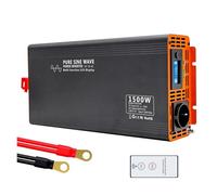 con Inversor De Onda Sinusoidal LCD 4000W DC 12V 24V 36V 48V 60V 72V A AC 220V 240V Potencia Continua 2000W Transformador Inversor Onda Pura