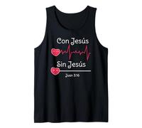 con Jesús Todo, sin Jesús Nada Camiseta sin Mangas