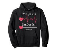 con Jesús Todo, sin Jesús Nada Sudadera con Capucha