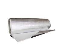 Con lámina de aluminio, tablero de aislamiento de fibra cerámica, aislamiento ignífugo for chimenea, manta de soldadura de fieltro de carbono ignífuga(0.5M X 1M X 2MM)
