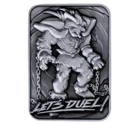 ¡Con licencia oficial Yu-Gi-Oh Exodia Metal Card Edición Limitada Escala 1:1