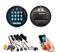 【Con luz de ambiente de coche】 Pantalla inalámbrica CarPlay de 12 pulgadas, pantalla Android para coche, radio de coche 8G + 128 G con cámara panorámica de 360 grados para Mini Clubman F54 Cooper D S