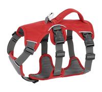 con Mango Sin Tirar Labrador Arneses De Bulldog Francés Bulldog Chaleco Nylon Ajustable Al Aire Libre Reflectante Impermeable Arnés De Entrenamiento para Caminar para Caminar para Caminar,Rojo,L