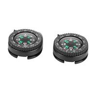 con Orificio para Correa 2pcs Reloj portátil brújula, ompass, Inteligente para Kits de Supervivencia al Aire Libre para Acampar en Bote
