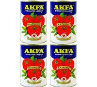 Con Pufai Grocery, pasta de tomate Akfa 420 gramos x 4 unidades