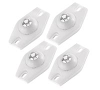 con rodamiento de Bolas sin Impacto, universales para Cajas de Almacenamiento y armazones de sillas, giratorias Autoadhesivas de Alta Resistencia, Adhesivas para macetas, Botes de