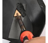 Con soldadura de 16 mm, reparación de Tpo/teo/pp de 80 W y 20 mm, puntas de soldadura triangulares de plástico resistentes al calor para puntas de acero compatibles, reemplazo automático, 3 piezas