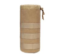 con Soporte para Botellas de Agua, portabotellas de Agua, Bolsas de Agua con Hebilla Segura, de Transporte de hidratación para Viajes, Mujeres y Hombres, Khaki, Consulte la descripción