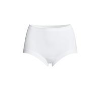 con-ta Braguitas de algodón suave para la cintura, para una comodidad perfecta, ropa clásica para mujer, color blanco, negro y estampado, tallas 38-62 Blanco 60