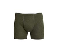 con-ta Calzoncillos cortos térmicos con abertura, para hombre, calzoncillos térmicos de algodón natural, talla 5-10 Color verde oliva. XX-Large