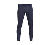 con-ta Pantalones largos térmicos con abertura, calzoncillos largos para hombre, ropa interior cálida de algodón natural, ropa interior para hombre, tallas 4/S - 10/4XL, Color azul marino., L