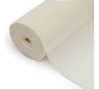 Con-Tact Brand Beaded Grip - Forro Adhesivo Duradero Antideslizante para estantes y cajones, 12 Pulgadas x 20 pies, Color Blanco