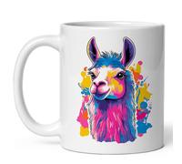 Con textura Taza de café Llama Personalizada Taza de motivo deportivo 330ML para Desayuno,Café time,Regalo de jubilación,Regalo para padres