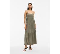 Con Tiras Vestido Midi XXL