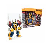 (con) Transformers Optimus Prime Modelo de juguete Comandante negro Doble cuchillo Escudo Arma Superpoder